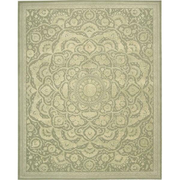 Nourison Regal Area Rug Collection Green 3 Ft 9 In. X 5 Ft 9 In. Rectangle 99446052513